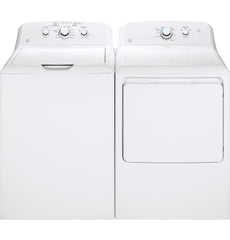 GE® 7.2 cu. ft. Capacity aluminized alloy drum Electric Dryer