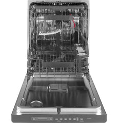 GE Café™ Series Stainless Interior Built-In Dishwasher with Hidden Controls
