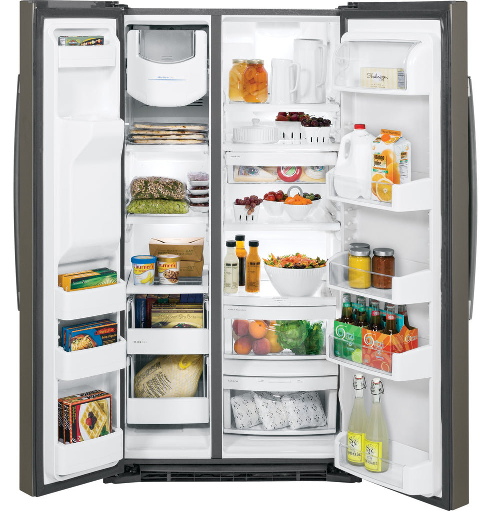 GE® ENERGY STAR® 25.3 Cu. Ft. Side-By-Side Refrigerator
