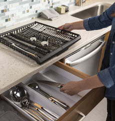 Adora series by GE® Stainless Steel Interior Dishwasher with Hidden Controls