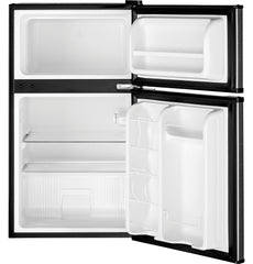 GE® Double-Door Compact Refrigerator