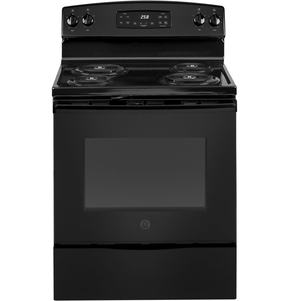 GE® 30" Free-Standing Self-Clean Electric Range