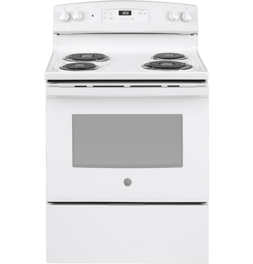 GE® 30" Free-Standing Electric Range