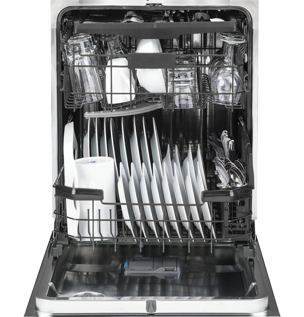 Adora series by GE® Stainless Steel Interior Dishwasher with Hidden Controls