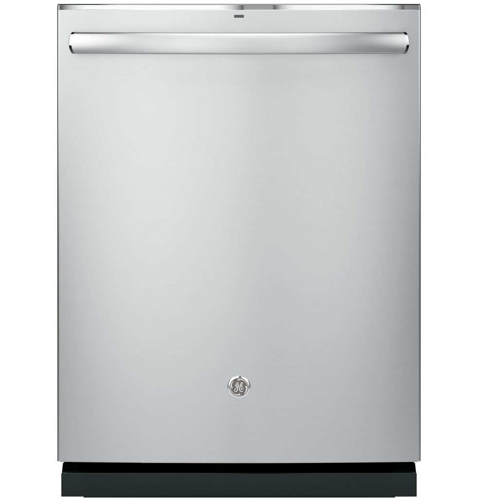 GE® Stainless Steel Interior Dishwasher with Hidden Controls