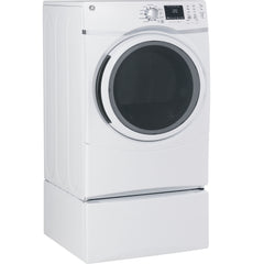 GE® 7.5 cu. ft. Capacity Front Load Electric Dryer with Steam