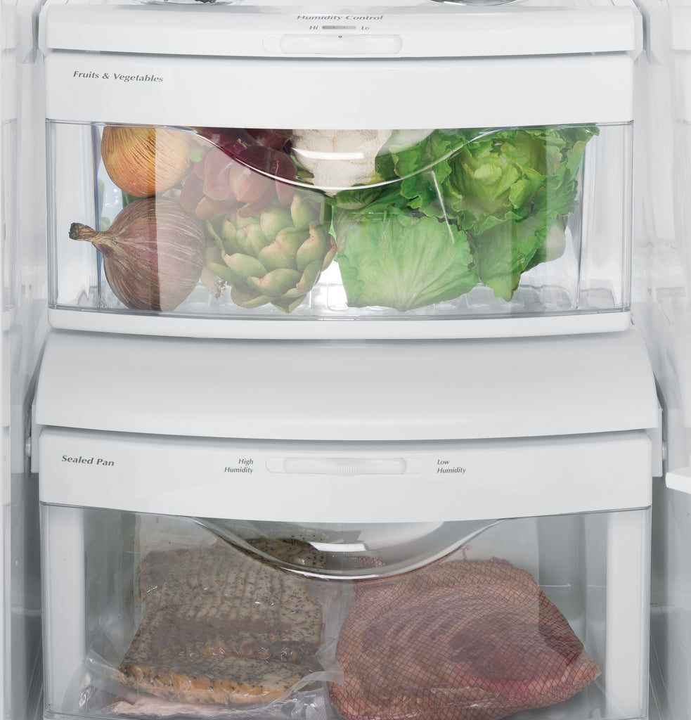 GE® ENERGY STAR® 25.3 Cu. Ft. Side-By-Side Refrigerator