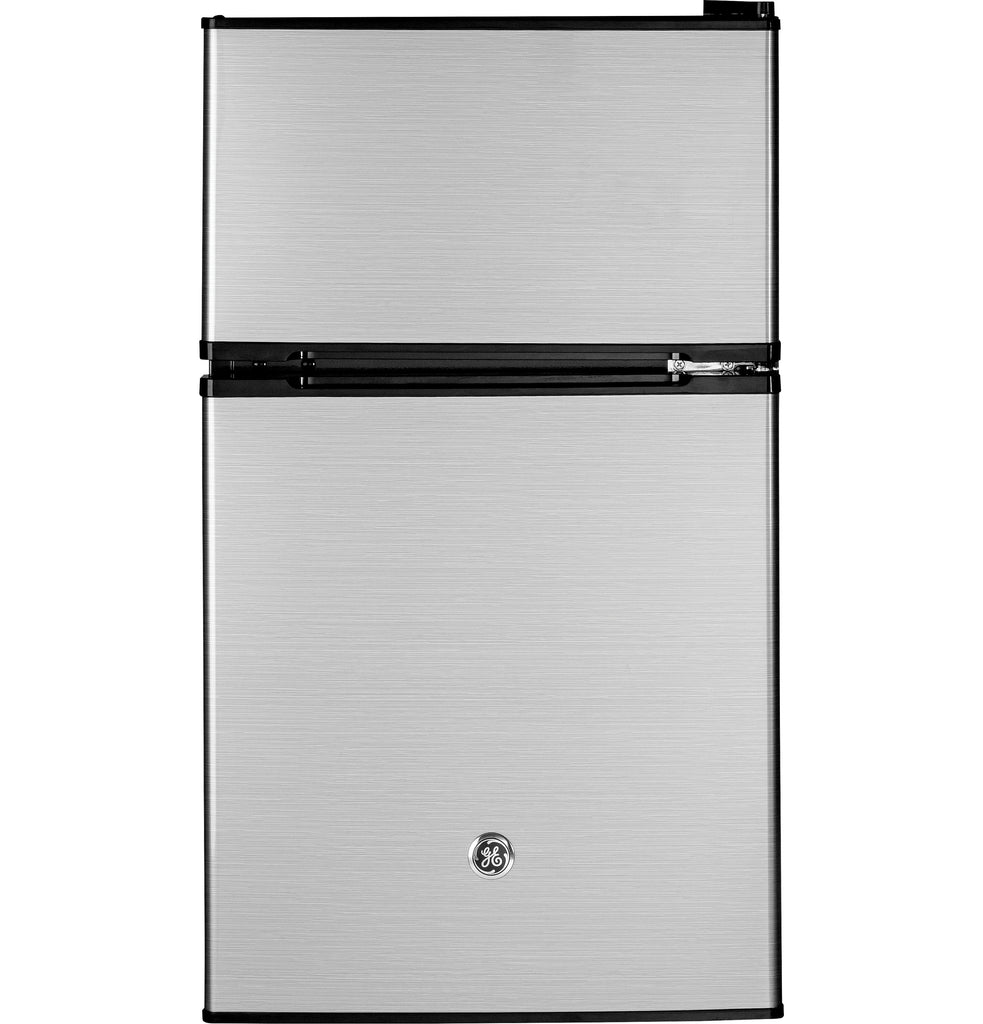 GE® Double-Door Compact Refrigerator