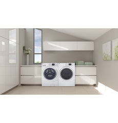 GE® 7.5 cu. ft. Capacity Front Load Electric Dryer with Steam