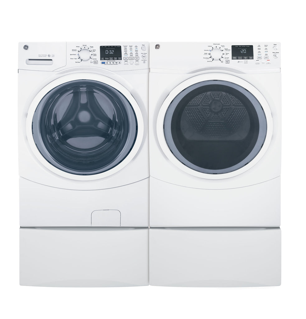 GE® 7.5 cu. ft. Capacity Front Load Electric Dryer with Steam