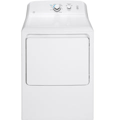 GE® 7.2 cu. ft. Capacity aluminized alloy drum Electric Dryer